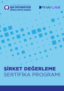 ŞİRKET DEĞERLEME SERTİFİKA PROGRAMI